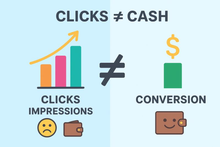 Clicks Are Not Conversions: Why Your Funnel is Failing Without Automation